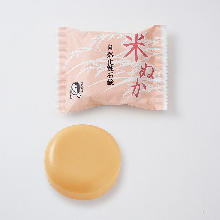 自然化粧石鹸米ぬかの香り | よーじやオンラインショップ