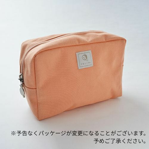 クリアポケットポーチ テラコッタレッド | よーじやオンラインショップ